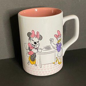 Disney Park Minnie Mouse Daisy Duck Cup We're Not Gossiping We're Networking
